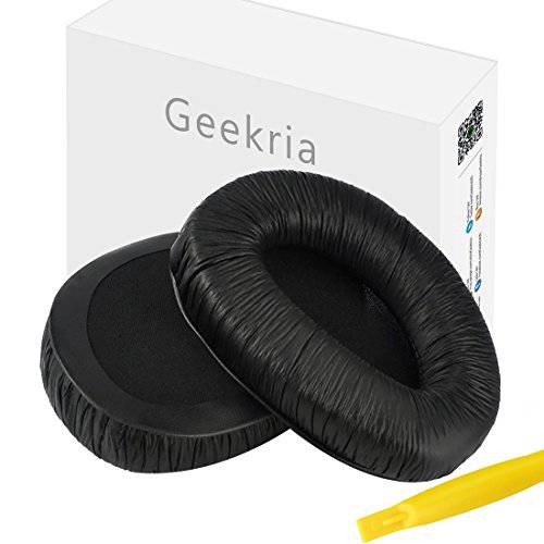 Geekria 이어패드 교체용 for Sennheiser RS160, HDR160, RS170, HDR170, RS175, RS180, RS185, RS195, 헤드폰 벨벳 교체용 이어 Pad/ 이어 Cushion/ 이어 Cups/ 이어 Cover/ 이어패드 리페어 부속