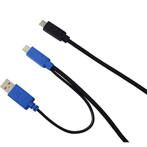GeChic 1306 모니터 USB Type-C 화상 and Independent 파워 Y-Cable (0.5m) for USB-C 폰