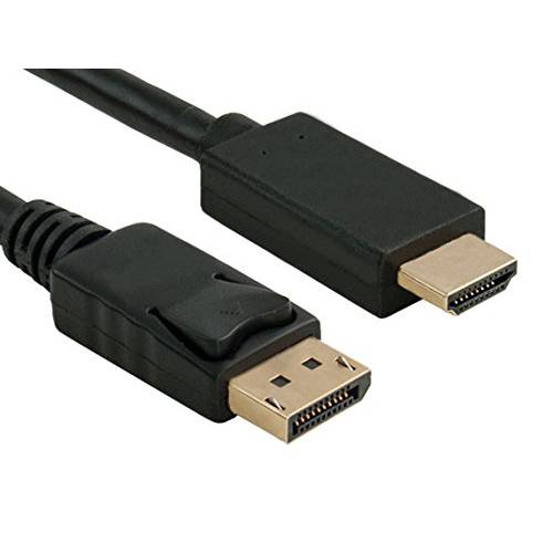 케이블 Leader 3ft 금도금 고급 DisplayPort,DP 1.2 to 4K HDMI Male to Male 케이블