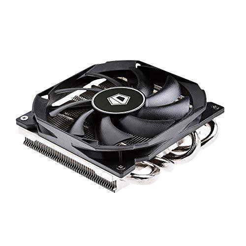 ID-COOLING IS-30 30mm 높이 Mini-ITX 저 프로파일 쿨러 with 92x92x12mm 슬림 큰글씨 Airflow Fan, 블랙 컬러 Theme, AM4 and LGA115X, TDP 95W