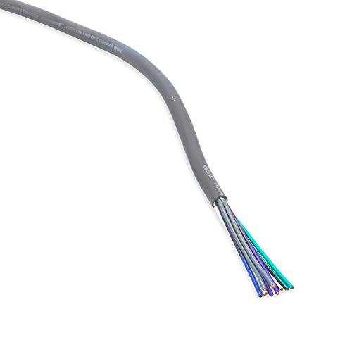 Recoil 20-Feet 9-Conductor 스피커 케이블, 18AWG 순 OFC, Ultra-Flex and 간편 벗기고 케이스, 4-Channel 스피커 Wire and Remote Wire