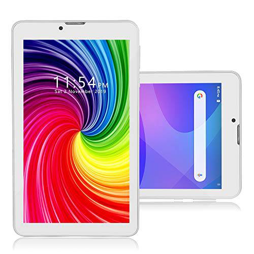 Indigi 2-in-1 Phablet 7-inch 안드로이드 Pie 태블릿,태블릿PC 4G LTE 스마트 전화 - GSM 언락 AT& T T-Mobile (White)