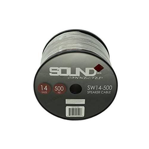 SoundBox 연결가능 14 Gauge 500’ 스피커 와이어 Home/ 차량용 스풀