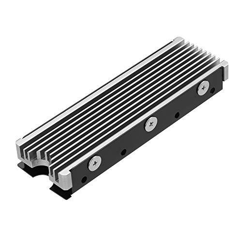 NVMe Heatsinks for M.2 2280mm SSD Double-Sided 쿨링,식히기 Design（Silver）