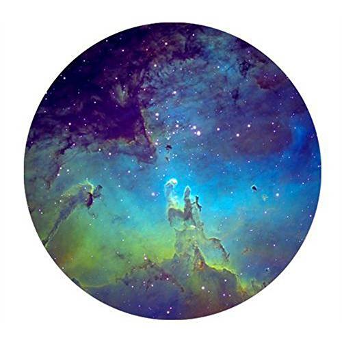 갤럭시 Nebula 공간 별이빛나는 스타 Sky 나이트 Round Non-Slip 러버 마우스패드 게이밍 마우스 패드