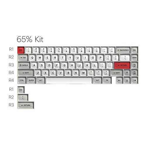 + Matt3o MT3/ dev/ tty 키캡 세트 65% 키보드 - 호환가능한 체리 MX 스위치 and Clones (65% 70-Key 키트), 65% 키트 (70-Keys)