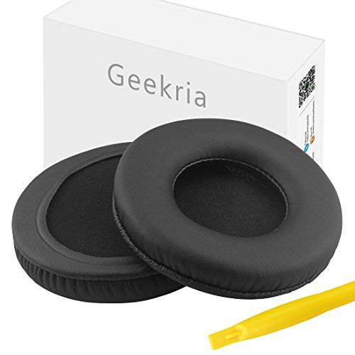 Geekria QuickFit 단백질,프로틴 PU 이어 패드,솜 for ATH-Ad400, Ad700, Ad900x, A500, A500x, Ad500X, A700, A900x, A950lp 헤드폰,헤드셋 교체용 이어 Pad/ 이어 Cushion/ 이어 Cups/ 이어 Cover/ 이어패드 리페어 부속