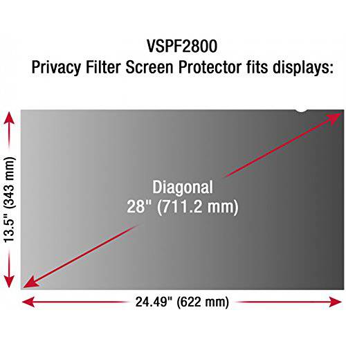 Viewsonic 디스플레이 프라이버시 필터 21.5 와이드 (VSPF2150)