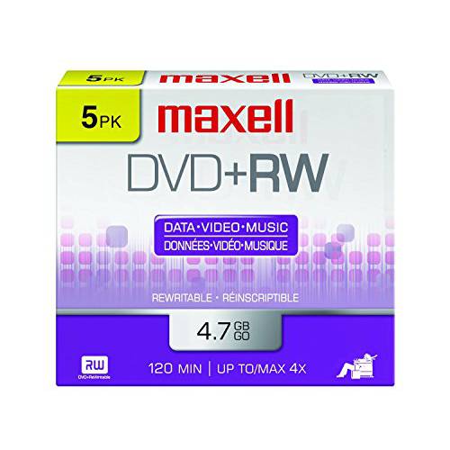 Maxell 634045 4.7Gb Dvd+ Rw Disc 슬림 Jewel