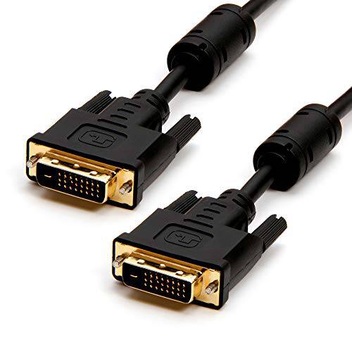 Cmple   DVI to  DVI Cable이중 Link 금도금 - ( DVI 이중 Link Cable/  DVI D Cable) for Laptop, Projector,  HDTV - 3 Feet
