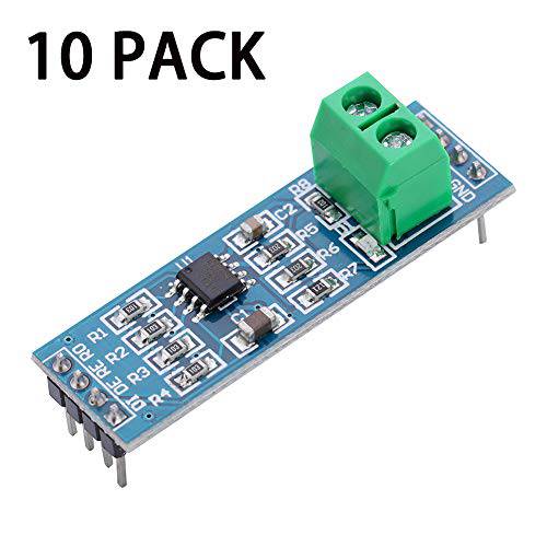 ANMBEST 10PCS MAX485 RS485 트랜시버 모듈 TTL UART Serial to RS-485 모듈 for 아두이노 라즈베리 파이 Industrial-Control