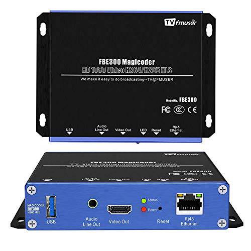 FMUSER FBE300 Magicoder 비디오 스트리밍 IPTV Transcoder, 비디오 해상도 변환, Encoding 포맷 변환, 코드 스트림 압축,압박, USB to IP 스트림, IP 스트림 to USB 화일,파일, IP Encoder 디코더