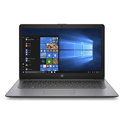 HP 스트림 14-인ch Laptop, AMD Dual-Core A4-9120E Processor, 4 GB SDRAM, 32 GB eMMC, 윈도우 10 홈 인 S 모드 with 사무실,오피스 365 퍼스널 for 원 Year (14-ds0020nr, Brilliant Black)