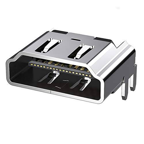 ZIYUETEK HDMI Port 소켓 인터페이스 커넥터 교체용 1pcs for 소니 플레이스테이션 4 PS4 (Note:NOT 호환 for PS4 Slim)