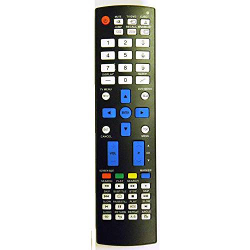 교체용 원격 for JVC RM-C1221 - TV/ DVD 원격