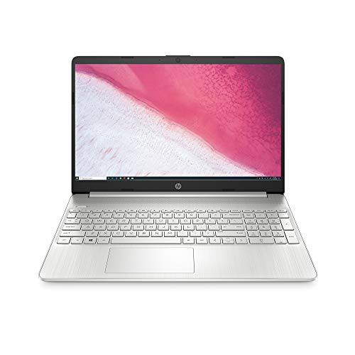 HP 15.6-inch HD 노트북, AMD 라이젠 3 3200U Processor, 8 GB Ram, 256 GB SSD, 윈도우 10 홈 (15-ef0021nr, 내츄럴 실버)