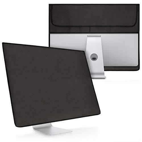 kwmobile 커버 호환가능한 with 애플 iMac 21.5 - 4-in-1 케이스 for 모니터 and 부속품 - 어두운 Grey