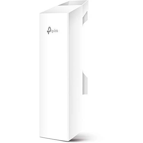 TP-Link Long 레인지 아웃도어 와이파이 송신기  5GHz, 300Mbps, 고 Gain Mimo Antenna, 15km+ Point to Point 무선 Transmission, Poe Powered W/ Free Poe Adapter, Wisp Mode(Cpe510), White
