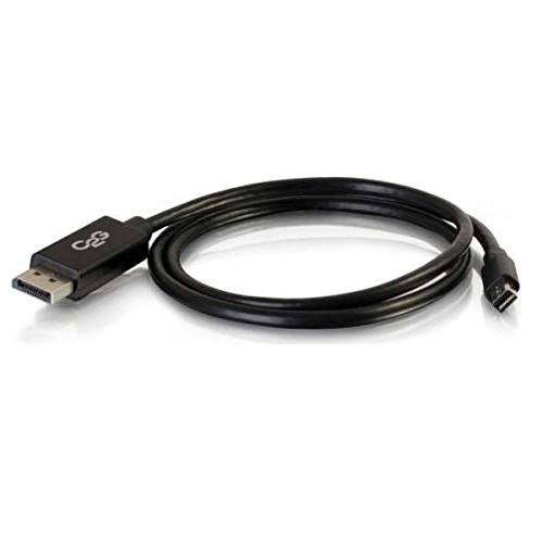 C2G 54302 MiniDisplayPort,DP, Mini DP to DisplayPort,DP 변환기 케이블 M/ M, 8K UHD 호환가능한, Black (10 Feet, 3.04 Meters)