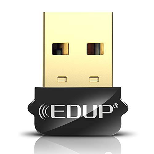 미니 USB 와이파이 어댑터 650Mbps 무선랜카드 for 데스크탑 PC 노트북 맥북, 와이파이 동글 Nano 사이즈 휴대용 스트랩 Design 호환가능한 with 창문 10/ 7/ 8/ 8.1/ XP/ Vista 맥 OS X 10.6-10.15.3