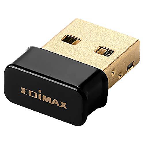 Edimax EW-7811Un V2 (New Version) N150 Wi-Fi USB 어댑터 Nano 사이즈 802.11b/ G/ n 호환가능한 with 창문 7 8 8.1 10, 맥 OS 10.9~10.15, Linux (블랙/ V2)