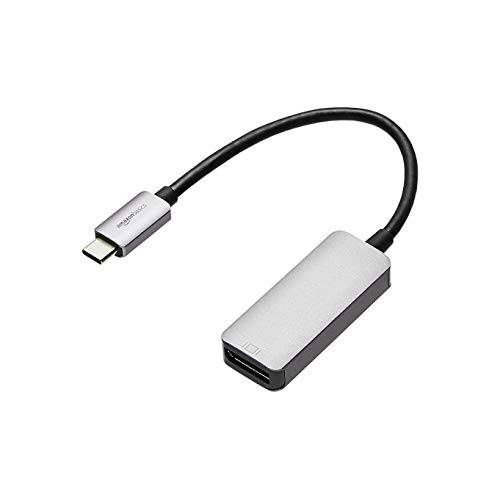 AmazonBasics Aluminium USB-C to DisplayPort,DP 어댑터 (4K@60Hz)