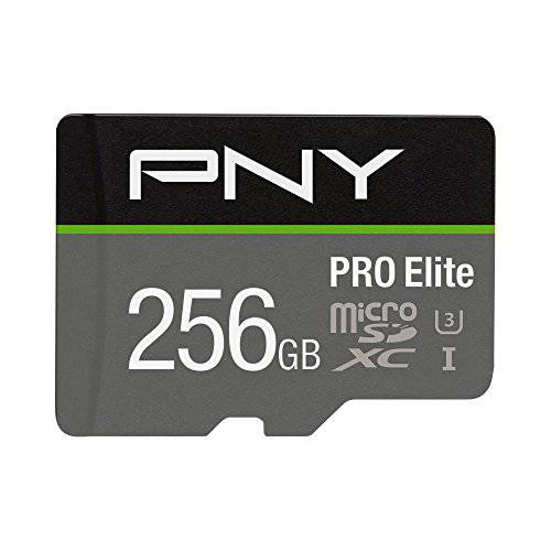 PNY U3 프로 Elite MicroSDXC 카드 - 256GB - (P-SDUX256U395PRO-GE)