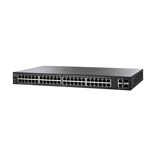Cisco Refresh SG220-50 스마트 Switch with 50 기가비트 랜포트 (GbE) Ports with 2 기가비트 랜포트 Combo Mini-GBIC SFP (SG220-50-K9-NA-RF) 재충전,재생산