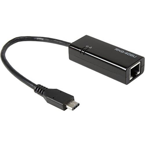 Rosewill USB-C to 랜포트, uni USB Type-C/ 썬더볼트 3 to RJ45 기가비트 랜포트 랜 네트워크 어댑터 케이블 호환가능한 맥북 프로 2018/ 2017/ 2016, 델 XPS 13/ 15, 서피스 북 2, Pixelbook
