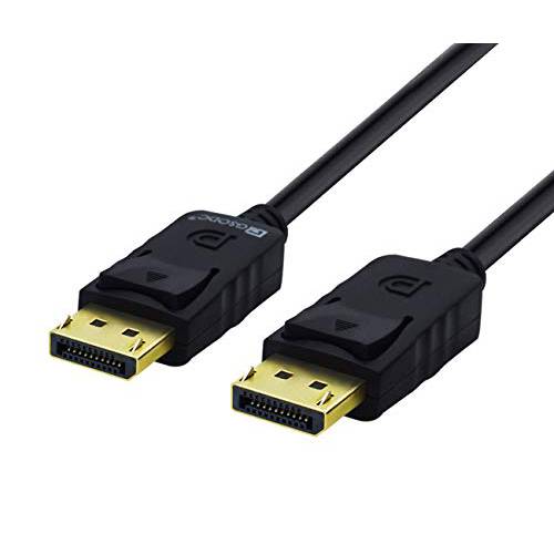 DisplayPort,DP to DisplayPort,DP 케이블, GSODC DP to DP 케이블 6 Feet Gold-Plated Cable-1080P 해상도 Ready
