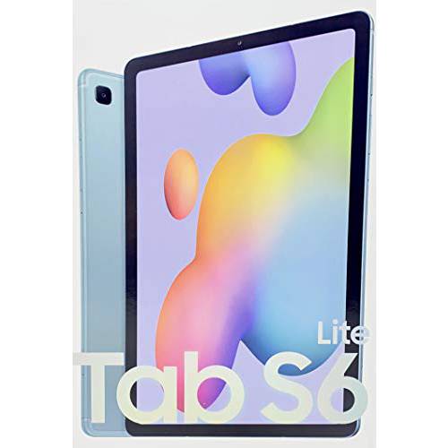삼성 갤럭시 Tab S6 Lite 10.4, 64GB 와이파이 태블릿, 태블릿PC - SM-P610 - S 펜 Included (인터네셔널 Model) (Angora 블루)