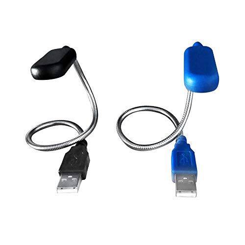 1PC 플렉시블 미니 USB LED, 미니 USB LED 라이트 램프, USB 라이트 노트북, 독서 라이트, USB 전원 LED 라이트, 휴대용 USB 노트북 라이트, 블루