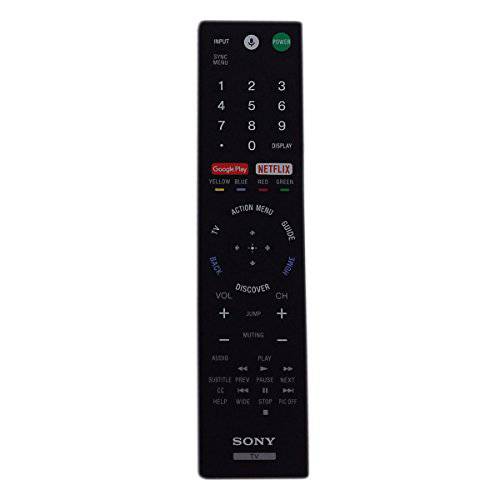 정품 소니 RMF-TX201U 스마트 TV LED 4K 울트라 HDTV 리모컨, 원격 소니 TV 구글 플레이 and 넷플릭스