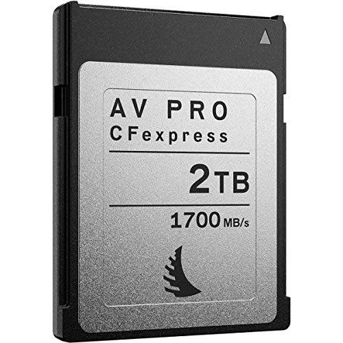 Angelbird AV 프로 2TB CFexpress 2.0 타입 B 메모리 카드, 1700MB/ s Read, 1500MB/ s Write