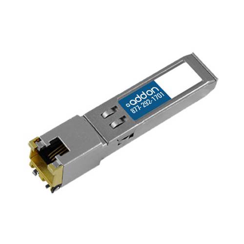 AddOn Finisar FCLF8522P2BTL 호환가능한 TAA Compliant 1000Base-TX SFP 트랜시버 (구리, 100m, RJ-45)