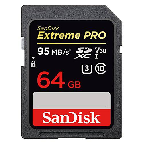 SanDisk 64GB 익스트림 프로 SDXC UHS-I 메모리 카드 (SDSDXXG-064G-GN4IN)