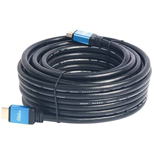 Postta  울트라 HDMI 2.0V Cable(50 Feet) 지원 4K 2160P, 1080P, 3D, 오디오 리턴 and 이더넷 - 1 Pack(Blue)