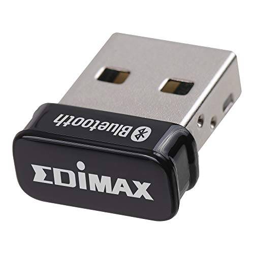 Edimax BT-8500 블루투스 5.0 소형 USB 어댑터, 지원 듀얼 모드 BR/ EDR+ LE 컨트롤러, BDR/ EDR, B LE, 지원 윈도우 8.1/ 10, 리눅스: 커널 2.6.32-5.3 or Above ( 페도라& Ubuntu Only)