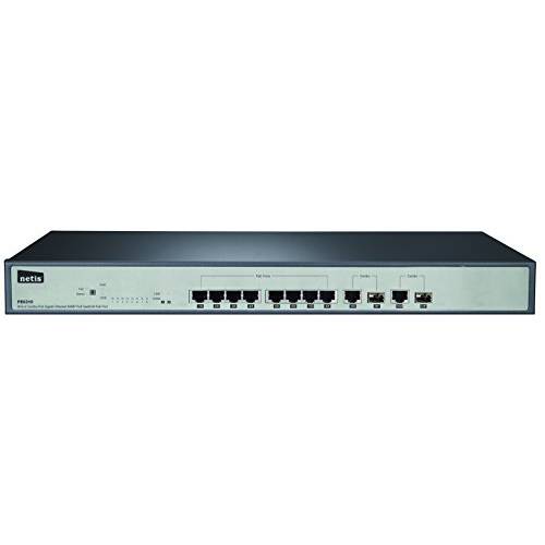Netis Combo-Port 기가비트 PoE 스위치 맥스 출력 140WTP& SFP Shared Interfaces (PE6310)