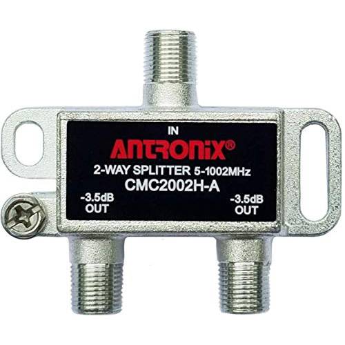 Antronix CMC2002H-A 2-Way 수평 분배기 -3.5dB 5-1002 MHz 고성능 동축 케이블 TV&  인터넷