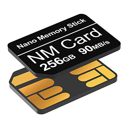 강화 버전 NM 카드 256GB 90MB/ S 소형 메모리 카드 소형 카드 only 적용가능한 화웨이 P30/ P30pro/ P40 시리즈/ Mate20 시리즈/ Mate30 시리즈/ Mate40 시리즈 소형 256GB 카드