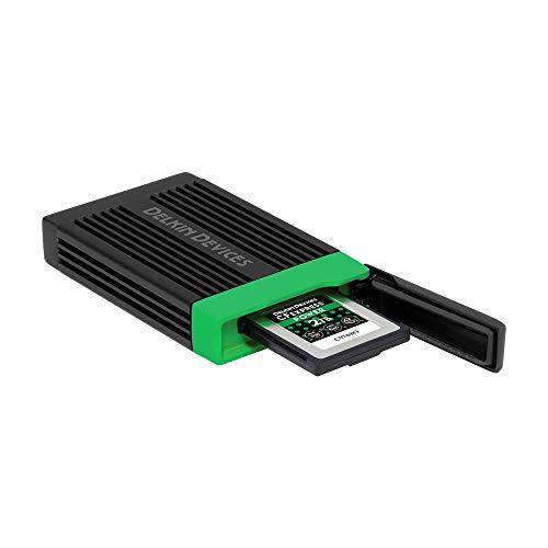 Delkin  디바이스 USB 3.2 CFexpress 타입 B 메모리 카드 리더, 리더기 (DDREADER-54)