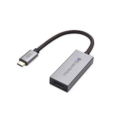 Cable Matters 48Gbps USB C to HDMI 어댑터 지지 4K 120Hz and 8K HDR - 썬더볼트 3 and 썬더볼트 4 포트 호환가능한