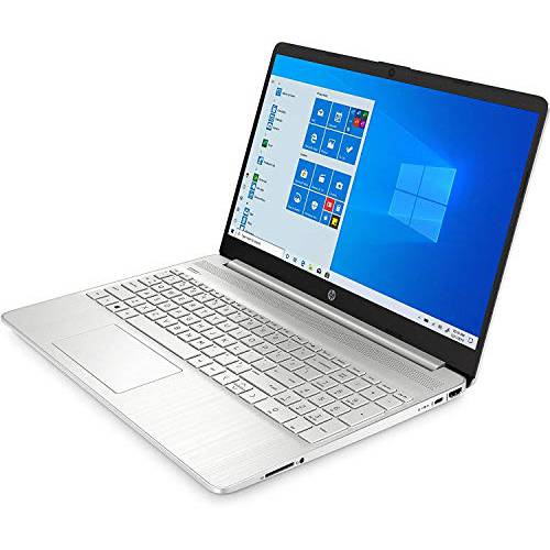 HP  노트북 15-dy1079ms (코어 i7-1065G7) 15.6 풀 HD 1920x1080 IPS 터치스크린 12GB DDR4 램, 256GB SSD, 웹캠, HDMI, 실버, 윈도우 10 홈