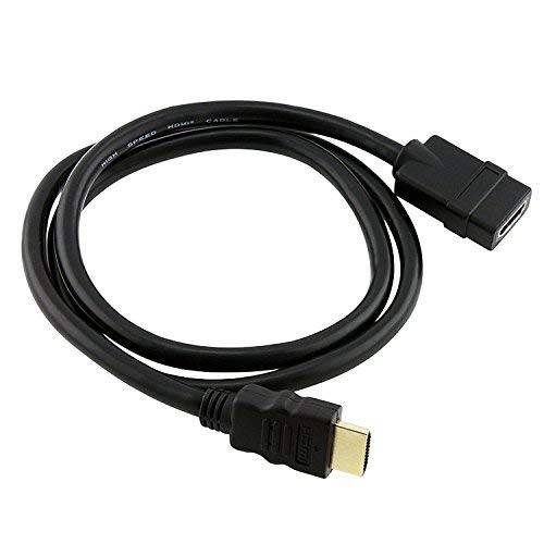 HDMI 포트 확장기 Male-to-Female 케이블 케이블 와이어 All-New 파이어 TV FireTV 스틱 스트리밍 디바이스 알렉사 음성 리모컨 2020 2018& Older 버전, 파이어 TV 스틱 라이트 (케이블 Only)