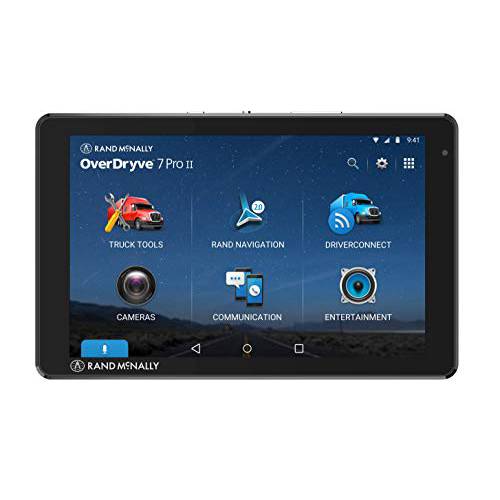 Rand McNally OverDryve 7 프로 세대 2, 7-inch GPS 트럭 태블릿, 태블릿PC, Easy-to-Read 디스플레이,  블랙박스, 커스텀 라우팅, and 위성 라디오 (OD7PROII)