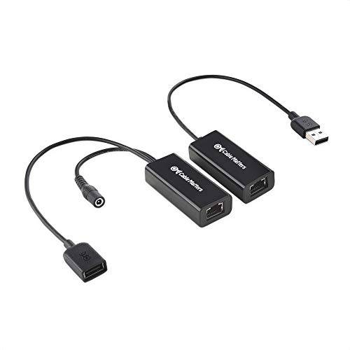 Cable Matters USB Over 이더넷 확장기 파워 어댑터 - 풀 USB 2.0 지원 키보드, 마우스, 웹캠, and More
