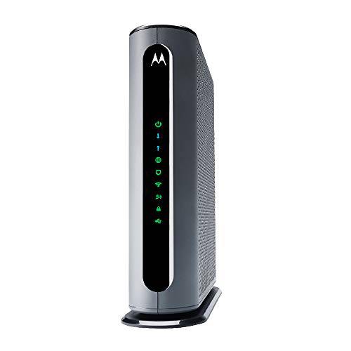 Motorola MG8702 | DOCSIS 3.1 케이블 모뎀+ Wi-Fi 라우터 ( 고속 콤보) 인텔리전트 파워 부스트 | AC3200 Wi-Fi 스피드 | 승인 Comcast Xfinity, Cox, and Charter 스펙트럼