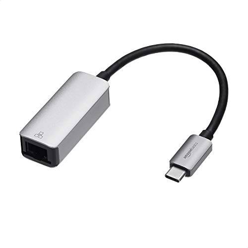 Amazon Basics  알루미늄 USB 3.1 Type-C to RJ45 기가비트 랜포트