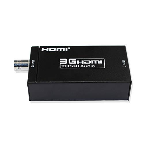 미니 3G HDMI to SDI 컨버터, 변환기 어댑터 HD to BNC SDI/ HD-SDI/ 3G-SDI 1080P 멀티미디어 HD 비디오 컨버터, 변환기 휴대용 미니 사이즈